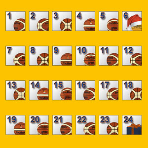 HOOP-CAMPS Adventskalender Basketball Adventskalender