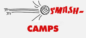 Volleycamps unter der Marke SMASH-CAMPS Volleyballcamps